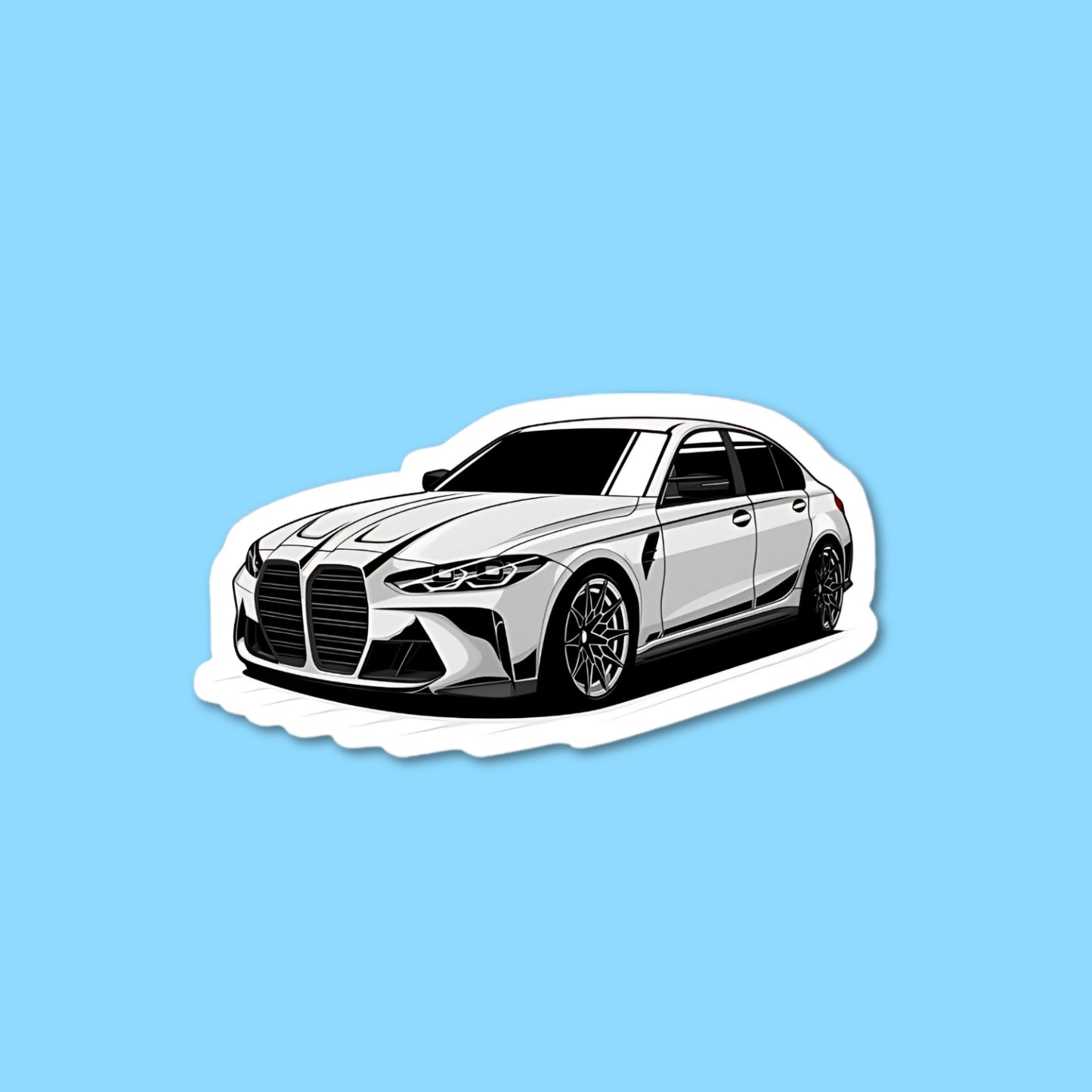 BMW M4 Sticker