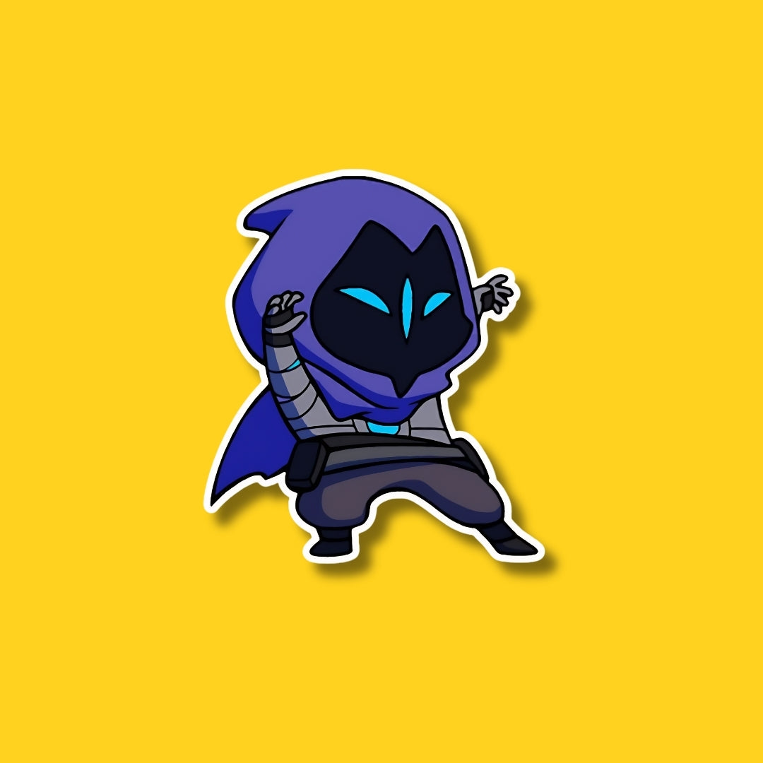 omen cat sticker