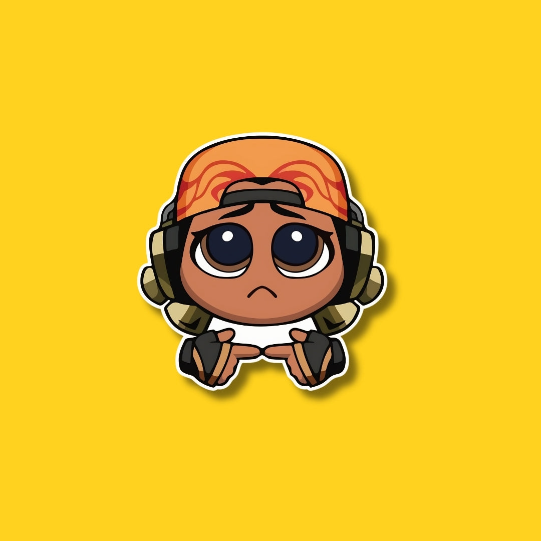 chibi raze sticker