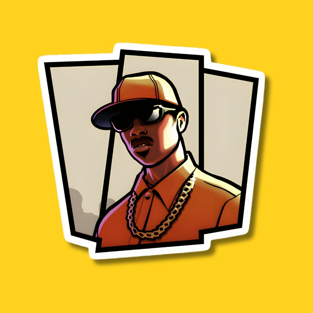 carl johnson sticker