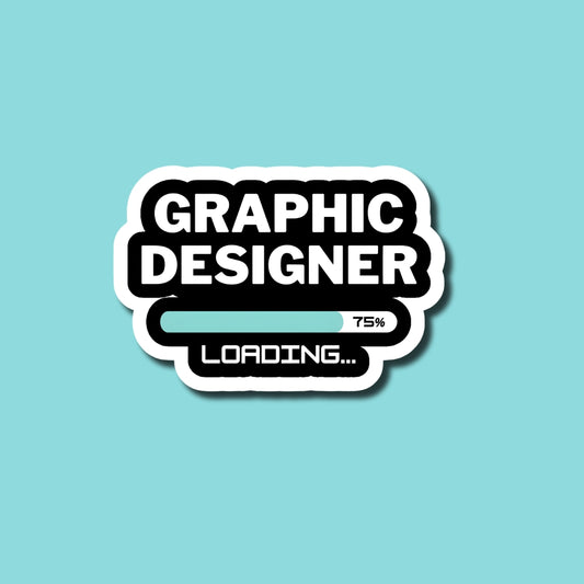 Graphic designer Sticker
