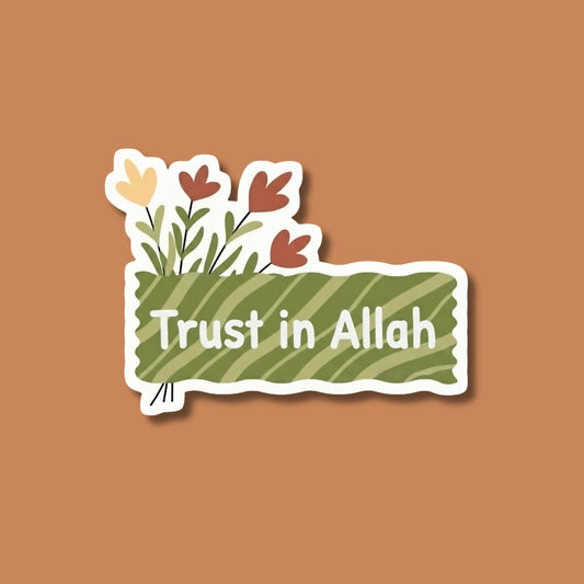 Trust in Allah Sticker