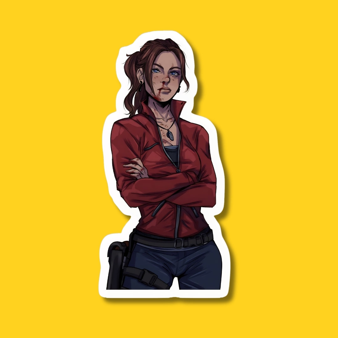 claire redfield sticker