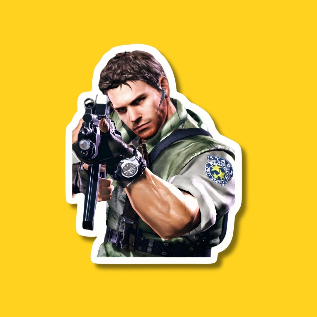 chris redfield sticker