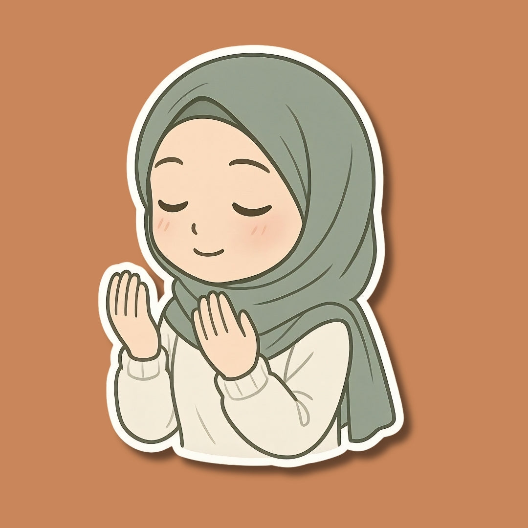 cute girl inspirational sticker