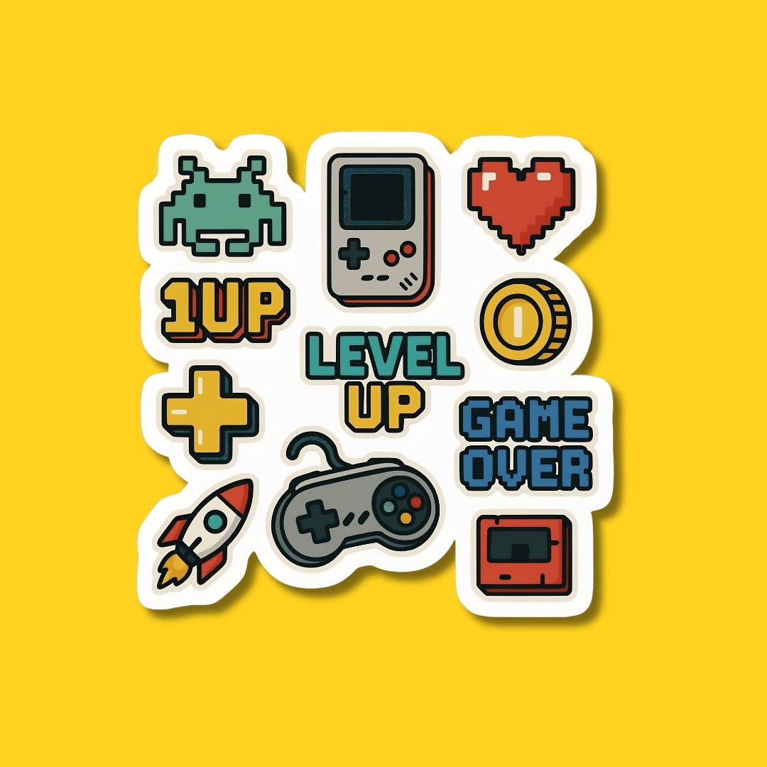 video games sticker