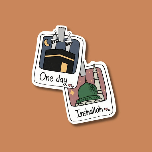 One Day, Inshallah Sticker