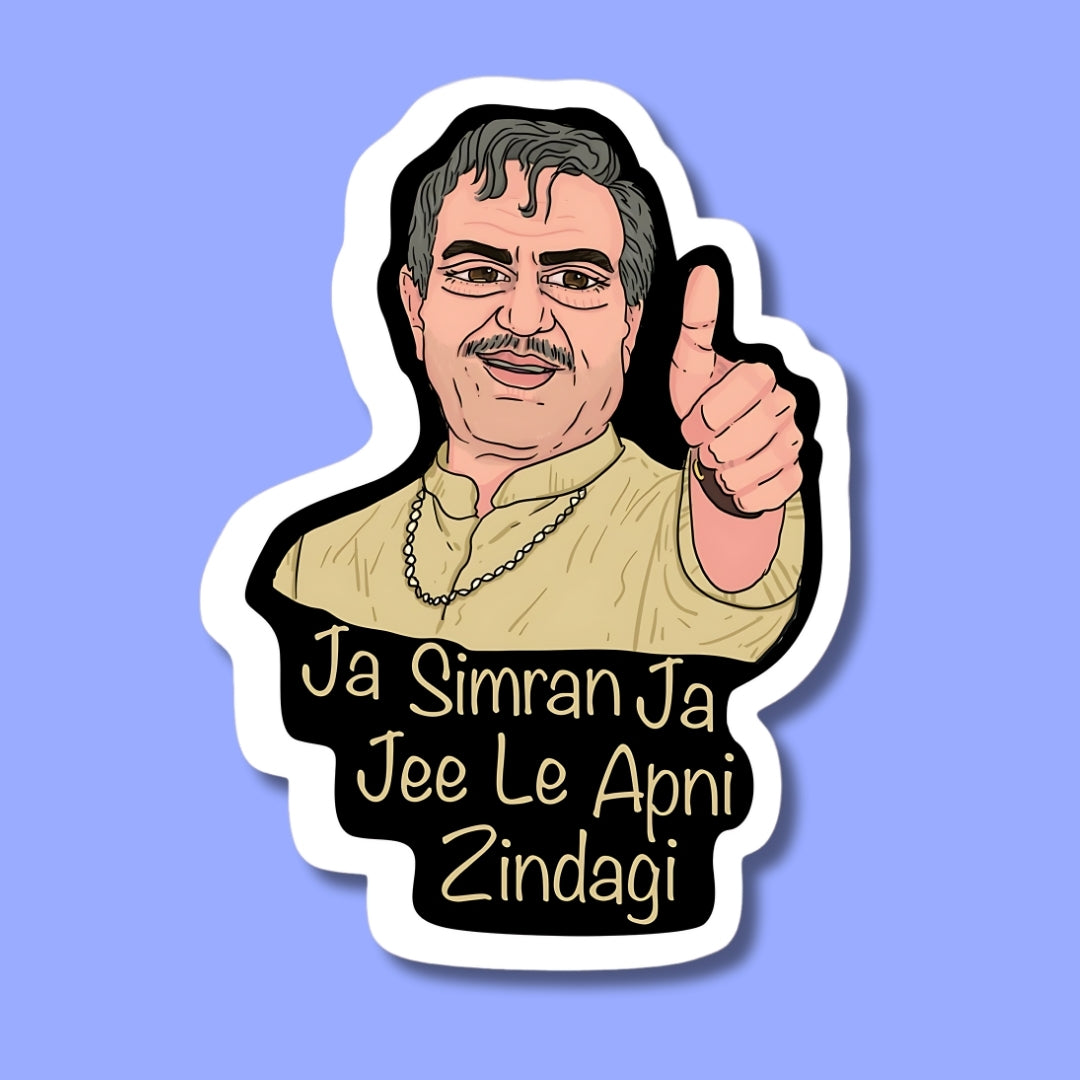 Ja Simran Ja Sticker