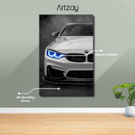 BMW Neon Poster – Iconic Glow Edition | 4K Print