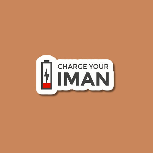 Charge your iman Sticker