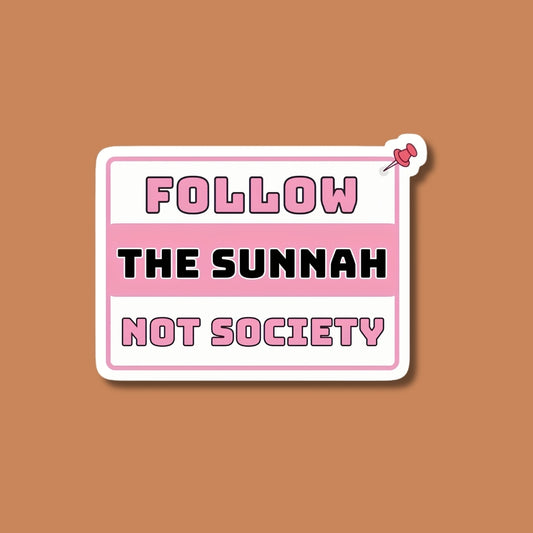 Follow the Sunnah Sticker