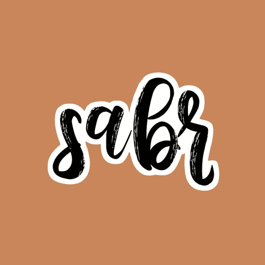 sabr sticker