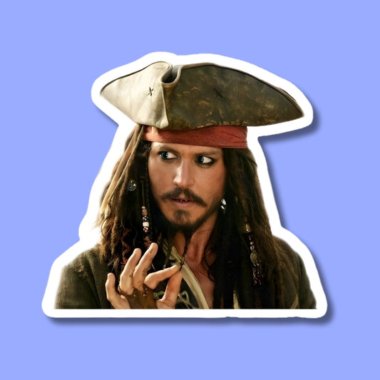Captain Jack  Sparrow Sticker