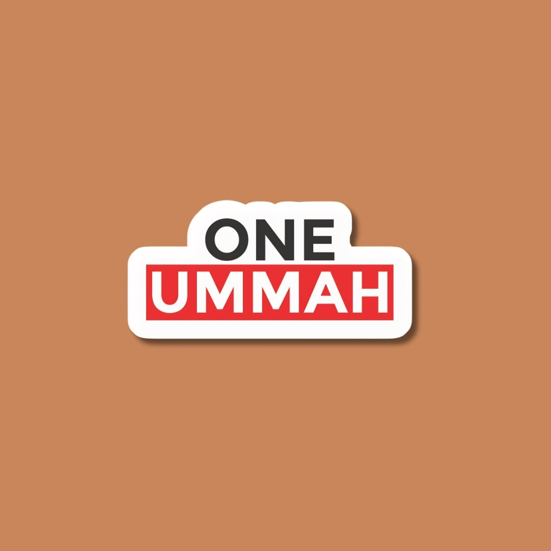 one ummah sticker