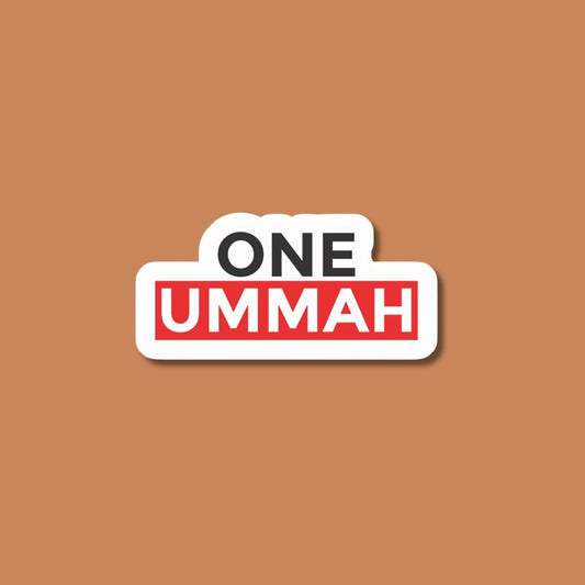 one ummah sticker