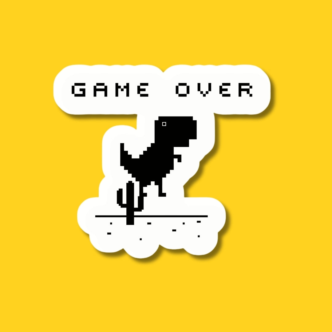 game over sticker